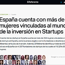 Espaa cuenta con ms de 200 mujeres vinculadas al mundo de la inversin en Startups